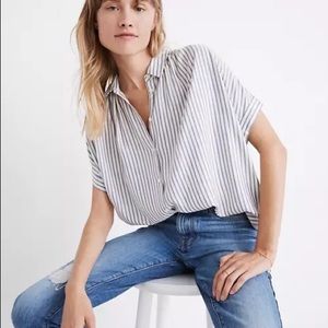 Madewell Central Dalton Striped Shirt